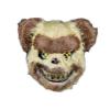 Halloween Scary Mask - Bloody Plush Rabbit Headgear, Creepy Bunny Mask, Bear Masquerade Ball Cosplay Costume Props, Party Supplies and Decorations (Bear-C) view 1