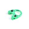 ZSHJGJR 2pcs Archery Compound Bow D Loop Metal D Ring Hunting Shooting Target Accessories Release with Screwdriver Hunting Accessories Assist Applicable to Any Spreader (Green) view 4