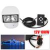YIYIBYUS Boat Remote Control Spotlight 12V 100W Boat Truck Car Spotlight Marine Remote Searchlight Bulb Marine Spotlight with 360 Degree Rotate Omnibearing Lighting view 2