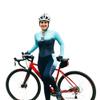CYTSH Triathlon Women's Long Sleeve Cycling Clothing Set Mountain Bike Clothing Cycling Wear Jumpsuit Long Pants (Color : 4, Size : Large) view 1
