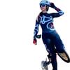 CYTSH Triathlon Women's Long Sleeve Cycling Clothing Set Mountain Bike Clothing Cycling Wear Jumpsuit Long Pants (Color : 5, Size : Small) view 1