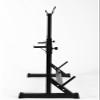 Adjustable Squat Barbell Rack, Portable Steel Bench Press, Sports Fitness Strength Training Equipment, Load 400 Kg view 3