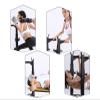 Adjustable Squat Barbell Rack, Portable Steel Bench Press, Sports Fitness Strength Training Equipment, Load 400 Kg view 4