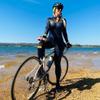 CYTSH Triathlon Women's Long Sleeve Cycling Clothing Set Mountain Bike Clothing Cycling Wear Jumpsuit Long Pants (Color : 7, Size : 3XL) view 1