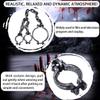 VALICLUD Halloween Head Cuffs Plastic 40.6 Inch Prisoner Costume Prop for Party Cosplay Bar Game Accessory view 3