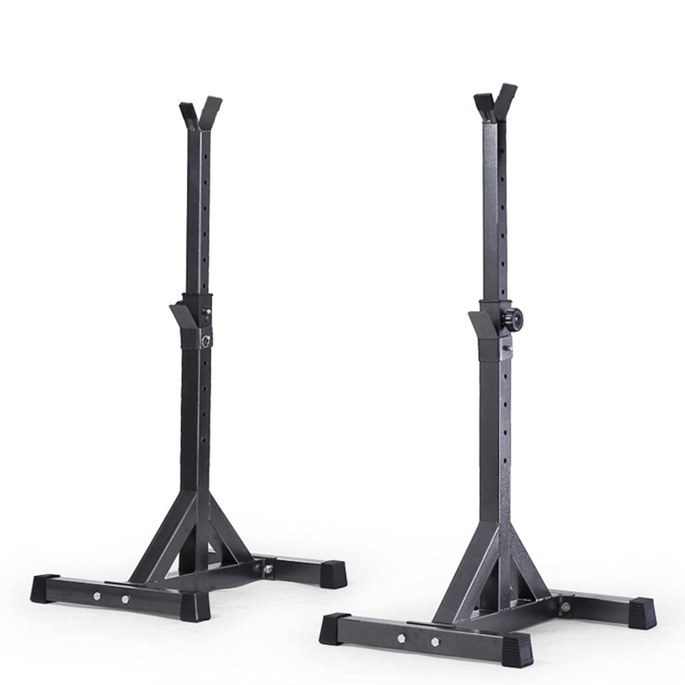 Adjustable Squat Barbell Rack, Strength Training Dumbbell Racks, Barbell Stand Weight Lifting Rack Gym, Load 300 Kg