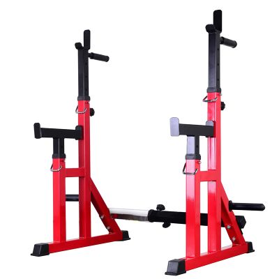 Adjustable Squat Barbell Rack, Heavy-Duty Steel Dumbbell Rack, Strength Training Home Fitness Equipment, Load 500 Kg