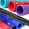 ZXFF Strength Training Tube 6kg, TPR Material Weight-Bearing Strength Training Pole, Unisex Yoga Column, Best Green/red (Color : Red) view 3