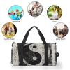 Yin Yang Sports Gym Bag With Shoes Compartment Lightweight Duffel Carryon Overnight Travel Pack view 3