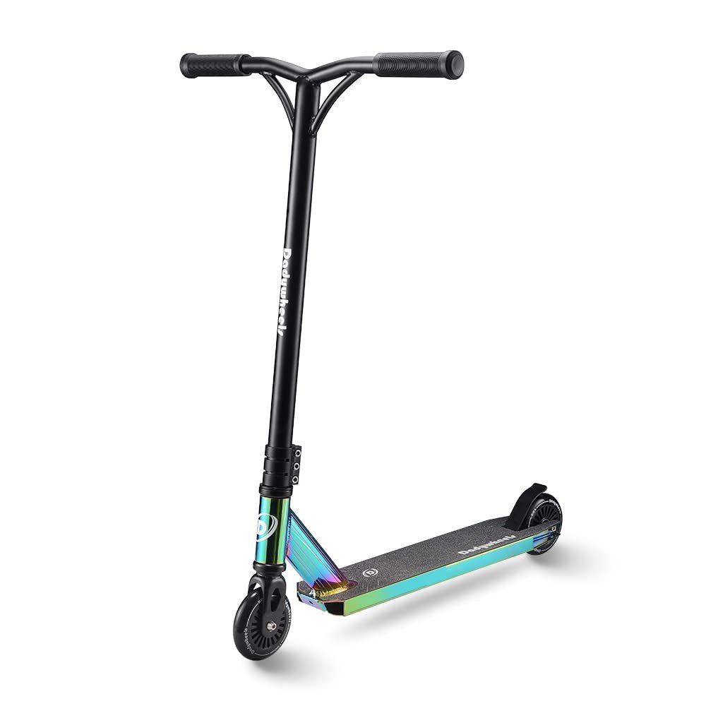 Pro Scooters for Kids 8 +, Teens and Adults | Two Different Scooter Heights 31.5 and 36.6to Choose from | Rainbow