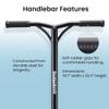 Pro Scooters for Kids 8 +, Teens and Adults | Two Different Scooter Heights 31.5 and 36.6to Choose from | Rainbow view 3