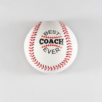 Personalized Baseball- Best Coach Printed Gift Personalized Practice Baseball- Official Size-Thanks Coach,Team Custom Design Leather Baseball Gift