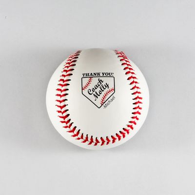 Personalized Baseball- Best Coach Printed Gift Personalized Practice Baseball- Official Size-Thanks Coach,Team Custom Design Leather Baseball Gift