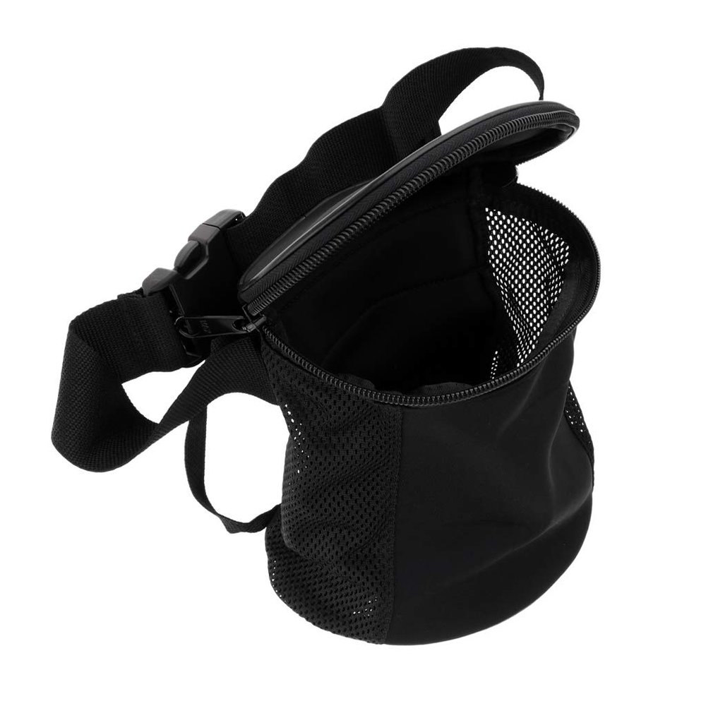 Amagogo Heavy Duty Scuba Diving Mesh Pouch Snorkeling Storage,Scuba Gear Bag Black