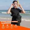 Amagogo Heavy Duty Scuba Diving Mesh Pouch Snorkeling Storage,Scuba Gear Bag Black view 3