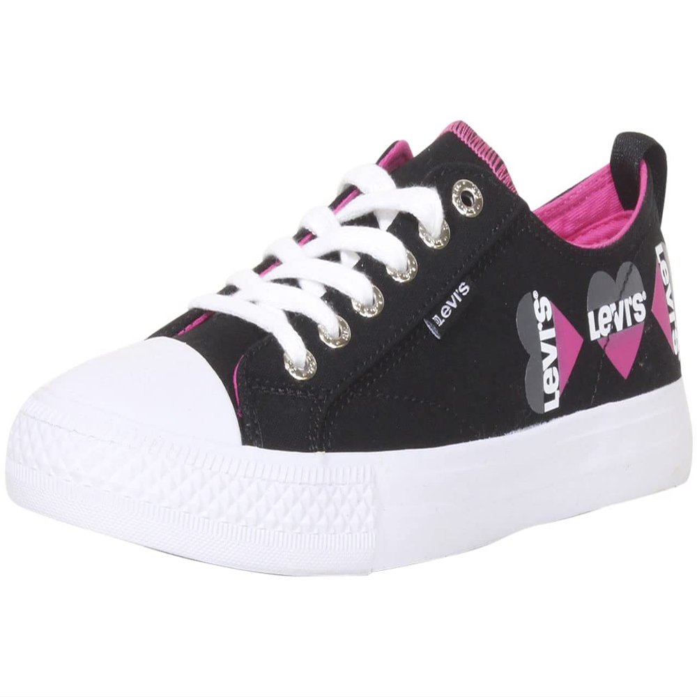 Levi's Stan Buck Print Canvas Black 8.5 B (M)