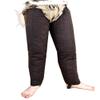 THE MEDIEVALS Thick Padded Medieval Lagging Gambeson Chausses Lower Under Hauberk Armor (Brown, 38 Length) view 4