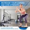 Half Balance Ball Trainer, Half Yoga Exercise Ball with Resistance Bands and Foot Pump, Balance Trainer for Stability Training, Strength Exercise Fitness, Home Gym Workout Equipment view 2