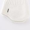 Home Prefer Toddler Boys Winter Hat Kids Knit Beanie Hat Skull Hat Ears Covers (White) view 4