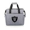 PICNIC TIME unisex adult NFL On The Go Lunch Cooler, Heathered Gray, One Size US view 1
