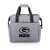 Picnic TIME NFL Green Bay Packers On The Go Lunch Bag - Soft Cooler Lunch Box - Insulated Lunch Bag, (Heathered Gray) view 1