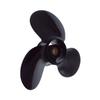Asaki Propeller Compatible with Tohatsu Nissan 6/8/9.8 hp Outboard 3x8 1/5x6 1/2 RH 3B2-64513-0 3B2645130 view 2