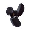 Asaki Propeller Compatible with Tohatsu Nissan 6/8/9.8 hp Outboard 3x8 1/5x6 1/2 RH 3B2-64513-0 3B2645130 view 3