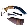 EGKH Genuine Full Tang Blade Angkhola Rust Free Farmers Kukri/Knife - 8 Inches Ex - Army Hanshee Combate Khukuri - Handmade in Nepal with Rosewood Handle view 1