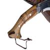 EGKH Genuine Full Tang Blade Angkhola Rust Free Farmers Kukri/Knife - 8 Inches Ex - Army Hanshee Combate Khukuri - Handmade in Nepal with Rosewood Handle view 4