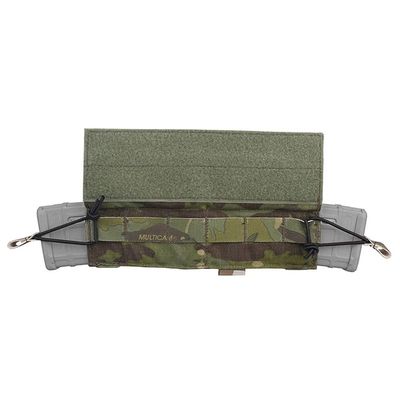 Emersongear Side-Pull Mag Pouch,Horizontal Double M4 Magazine Pouch Hook and Loop Design