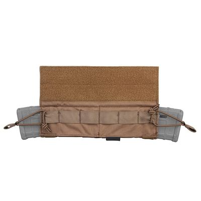 Emersongear Side-Pull Mag Pouch,Horizontal Double M4 Magazine Pouch Hook and Loop Design