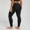 ODODOS Women's Cross Waist Full Length Yoga Leggings with Inner Pocket, Inseam 28" Gathered Crossover Workout Yoga Pants, Black, X-Small view 3