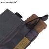 Emersongear Side-Pull Mag Pouch,Horizontal Double M4 Magazine Pouch Hook and Loop Design view 4