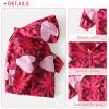 Toddler Boys Girls Cartoon Print Zip Jacket Hoodies Kids Sherpa Fleece Coats Fashion Printed Cartoon Windbreaker Casual Outerwear Softshell Anorak Winter Autumn Track Jacket Red Heart 4-5T view 3