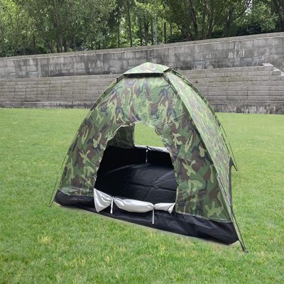 Sutekus Double Tent Camping Tent Lightweight 2 Person Backpacking Tent Camouflage Outdoor Equipment for Camping Hiking Biking Trip Upgraded Large Space (Double)