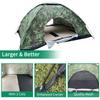 Sutekus Double Tent Camping Tent Lightweight 2 Person Backpacking Tent Camouflage Outdoor Equipment for Camping Hiking Biking Trip Upgraded Large Space (Double) view 2