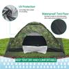 Sutekus Double Tent Camping Tent Lightweight 2 Person Backpacking Tent Camouflage Outdoor Equipment for Camping Hiking Biking Trip Upgraded Large Space (Double) view 3