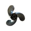Asaki Plastic Propeller 3F0-64101-0 3F0641010M Compatible with Tohatsu Nissan Outboard 2/2.5/3.5 hp 7.4 inchX7 inch Right view 2