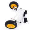 Kayak Cart Canoe Boat Carrier Dolly Trailer Transport with 2 PU Solid Tires Wheel Portable Folding Universal Plug Pin Aluminum Alloy Kayak Trailer view 2