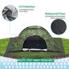 Sutekus Single Person Tent Camping Dome Tent Lightweight Backpacking Tent Camouflage Outdoor Equipment for Camping Hiking Biking Trip Upgraded Large Space (Single) view 2