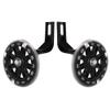 FUFU Flashing Wheels Children's Balance Stabilizer Heavy Training Wheels, 12 14 16 18 20 Inch, Children's Riding Safety Equipment (Color : Black, Size : 12in) view 1