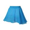 Aislor Big Girls Circular Pull-On Wrap Skirts Classic Chiffon Mini Skirt with Tie Waist Blue 1 3-4 Years view 2