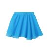 Aislor Big Girls Circular Pull-On Wrap Skirts Classic Chiffon Mini Skirt with Tie Waist Blue 1 3-4 Years view 4