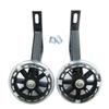 FUFU 1 Pair of Bicycle Training Flashing Wheels, 12 14 16 18 20 Inches, Children's Bicycle Stabilizer Support Wheel Bicycle Steel Frame (Color : Green, Size : 16in) view 2