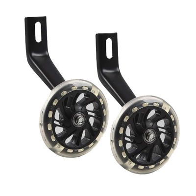 FUFU 12/14/16/18/20 Inch Bicycle Training Wheel, Bicycle Training Wheel Stabilizer, Children's Bicycle Training Wheel, Installation Kit (Color : Black, Size : 14in)
