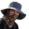 EMONJAY Sun Hat for Men/Women, Outdoor Sport Sun Visor UV Protection Waterproof Boonie Hat Safari Hat Bucket Hat for Hiking Fishing Camping Gardening Working, Summer Beach (Grey), 7 1/4 view 1