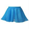 Aislor Kids Girls Ballet Dance Basic Chiffon Wrap Skirt Ballerina Skate Circular Pull-On Tutu Skirt Gymnastics Dancewear Blue 3-4 Years view 1