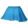 Aislor Kids Girls Ballet Dance Basic Chiffon Wrap Skirt Ballerina Skate Circular Pull-On Tutu Skirt Gymnastics Dancewear Blue 3-4 Years view 2
