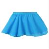 Aislor Kids Girls Ballet Dance Basic Chiffon Wrap Skirt Ballerina Skate Circular Pull-On Tutu Skirt Gymnastics Dancewear Blue 3-4 Years view 3