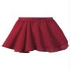 Aislor Kids Girls Ballet Dance Basic Chiffon Wrap Skirt Ballerina Skate Circular Pull-On Tutu Skirt Gymnastics Dancewear Claret 7-8 Years view 3